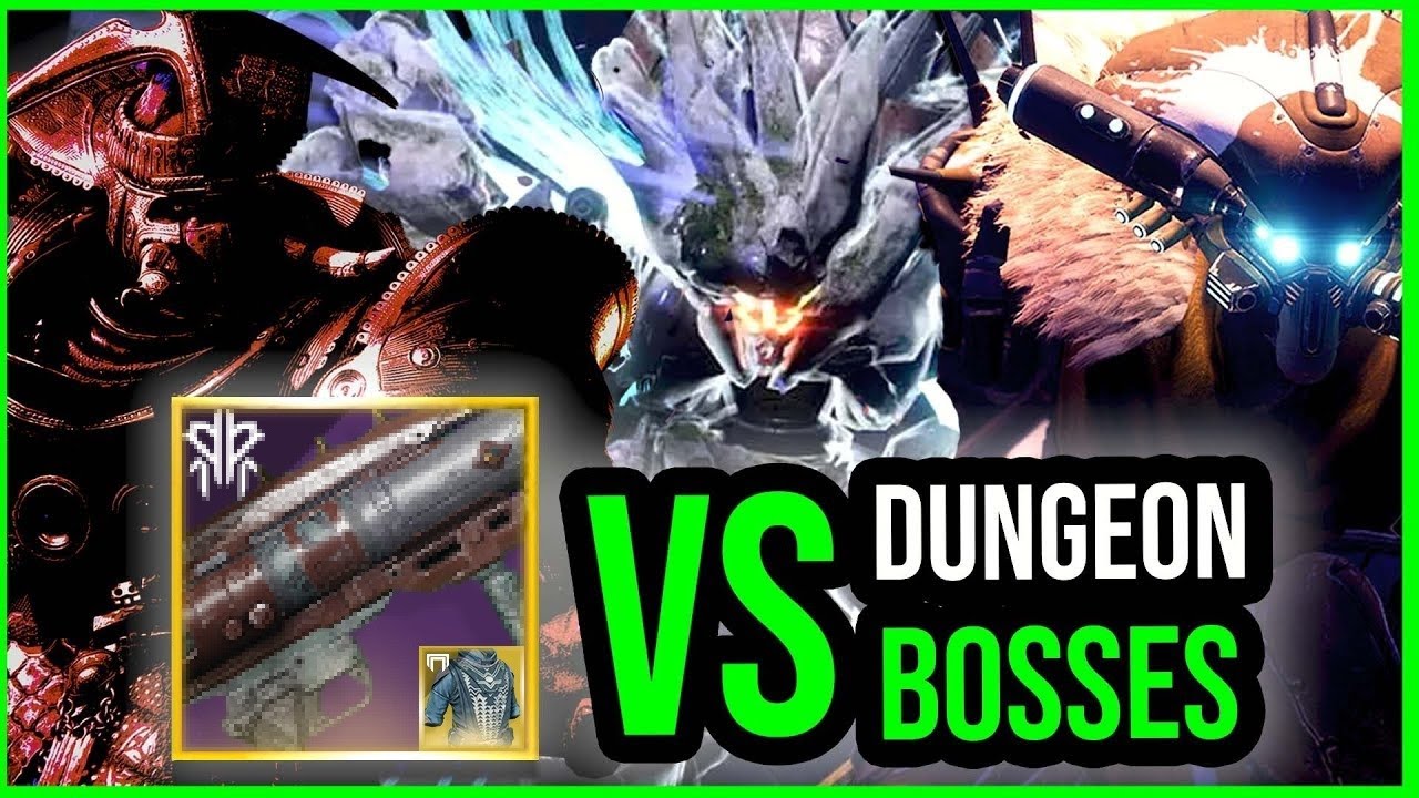 ROAR OF THE BEAR DEMOLISHES BOSSES | Roar of the Bear vs Dungeon Bosses Destiny 2
