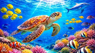 Ocean Serenity 4K - Stunning Fish & Relaxing Music for Relaxation #5