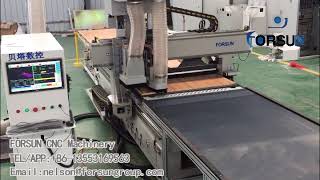 Automatic Loading and Unloading Nesting CNC Router Machine Work Video