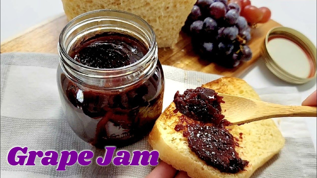 Homemade Grape Jelly Recipe - Made With Fresh Grapes or Juice