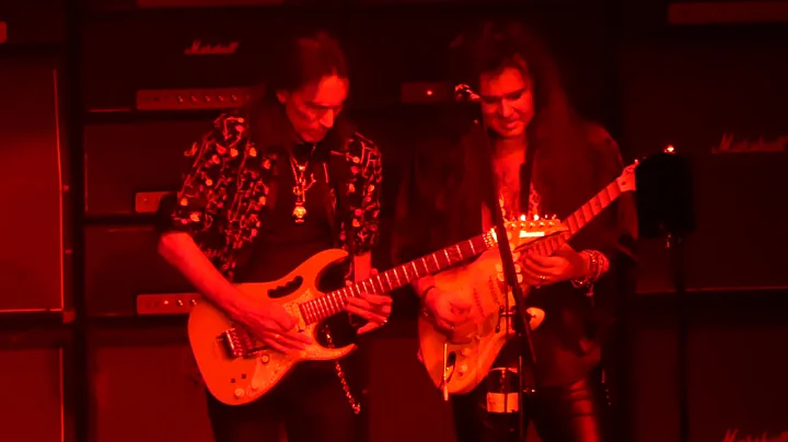 "Black Star" Steve Vai & Yngwie Malmsteen@Sands Casino Bethlehem, PA 11/27/18