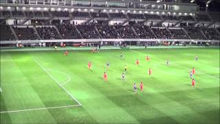 U-22日本代表vsU-22ミャンマー代表 フルハイライト 20150311