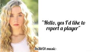 Player- Jenna Davis (lyrics)