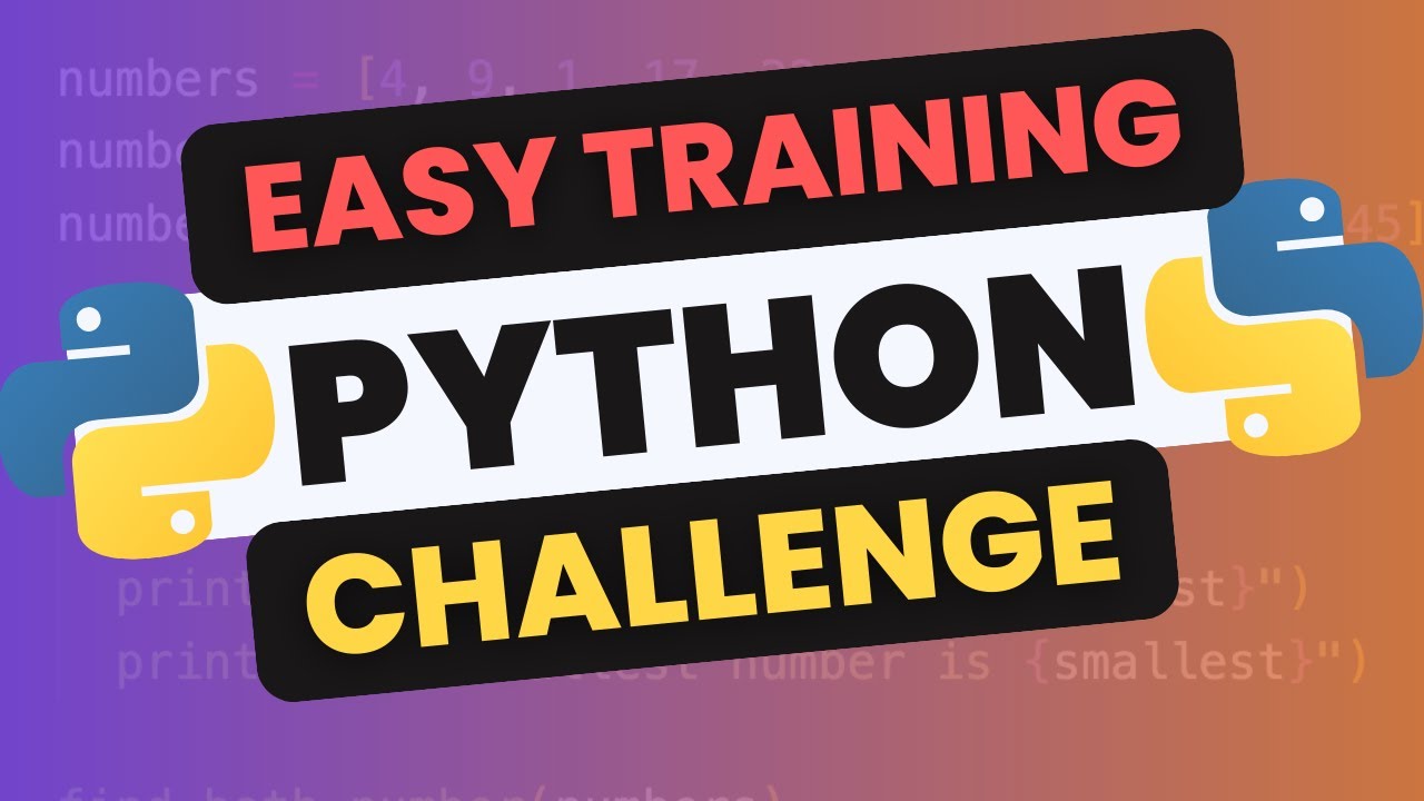 EASY LVL  Python Challenge - Training Grounds (Entry Level Only!!)