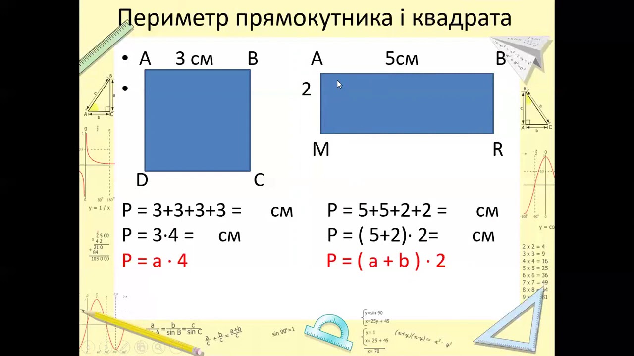 Периметр квадрата 25 мм 2 класс. «Макотржаского квадрата».