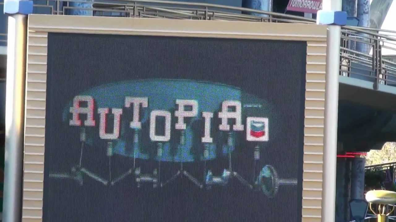 2012 Disneyland Autopia Billboard, Feb 5th HD (1080p)