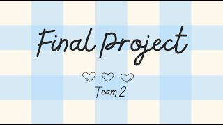 2024 Summer Intensive Camp Final Video Project - T2