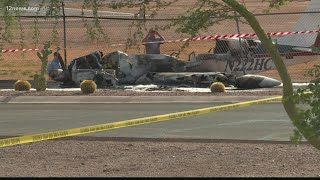 Small plane crashes at Chandler Municipal Airport, four injured