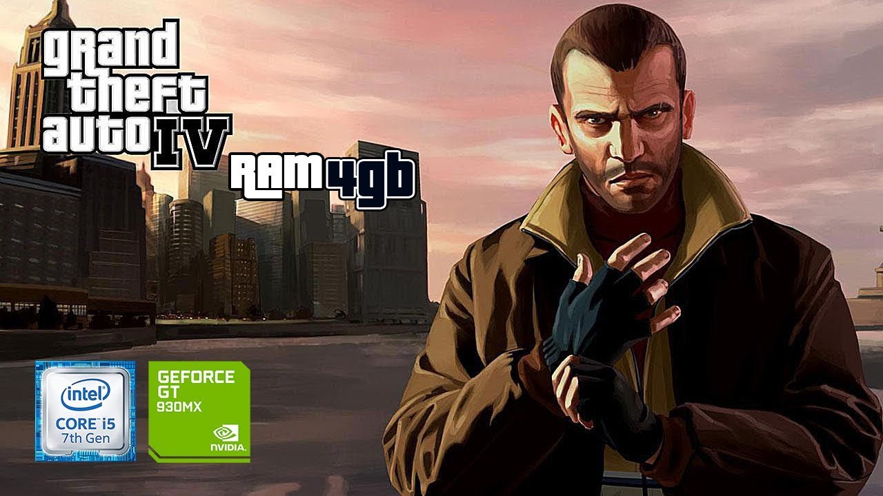 Grand Theft Auto IV (NVIDIA 930MX 2GB | RAM 4GB | Intel® Core™ i5 7200U Processor) Gameplay