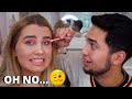 FUNNIEST ‘MY BOYFRIEND DOES MY MAKEUP’ VIDEO EVER! - VLOGMAS DAY 21