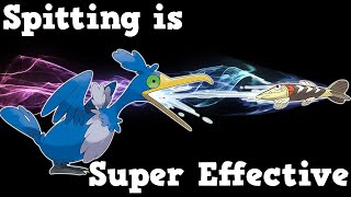Spitting is Super Effective.