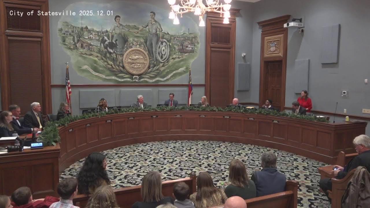 City Council - December 1st, 2025 at 6 PM