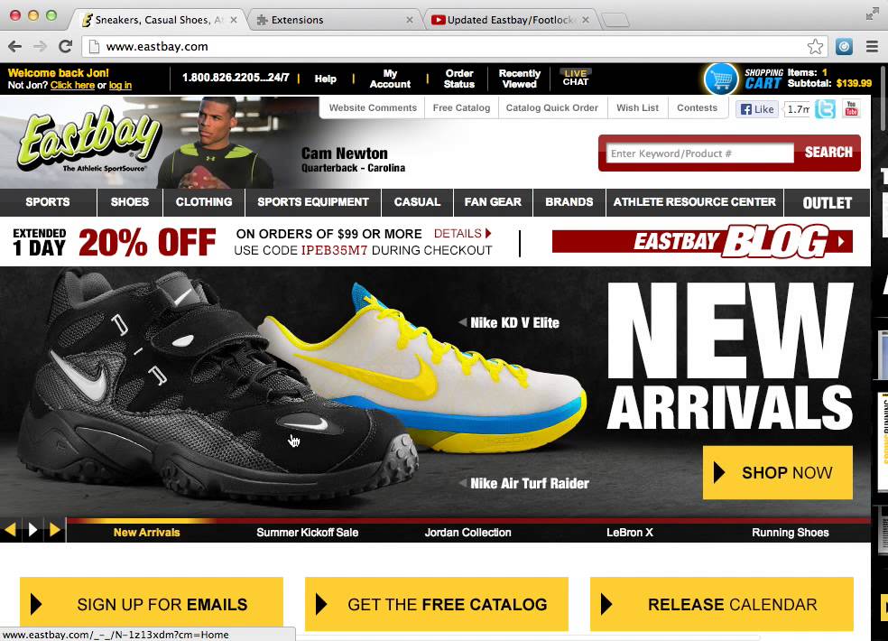 Updated Eastbay, Footlocker, FootAction, and Champs Add to Cart Bot! Not on tampermonkey