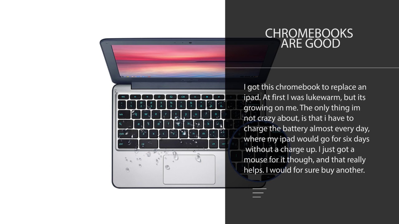 Asus Chromebook C202SA-YS01 11.6" Ruggedized and Spill Resistant Keyboard