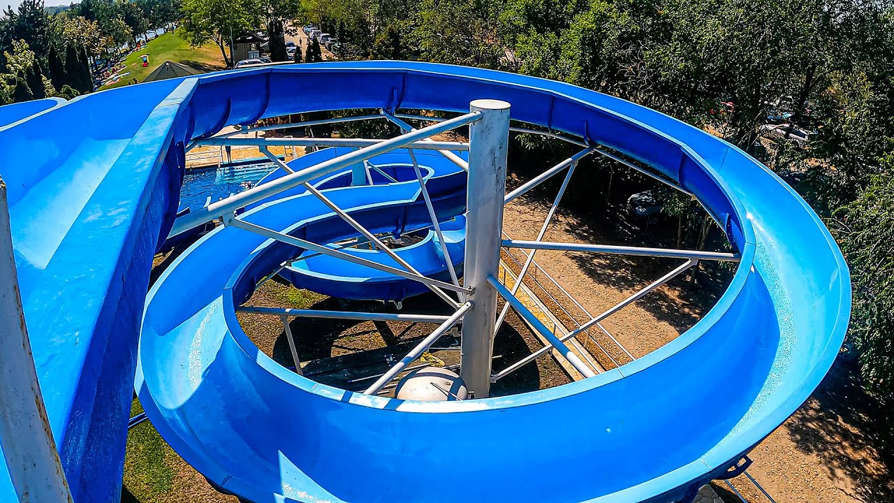 Cool Anaconda Water Slide at Rukkel-tó Waterpark