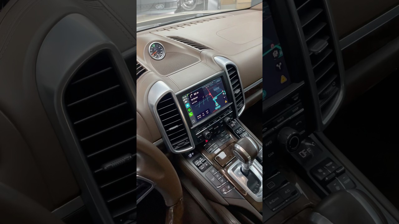 Porsche cayenne 2017 Apple carplay upgrade on original screen