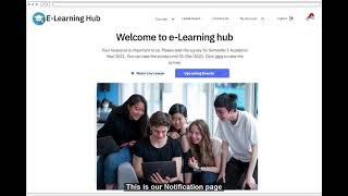 E Learning app prototype