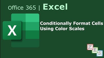 How to Conditionally Format Cells using Color Scales in Excel - Office 365