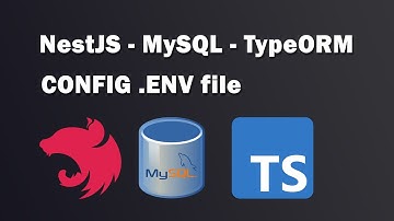 NestJS Config Module: using ENV file