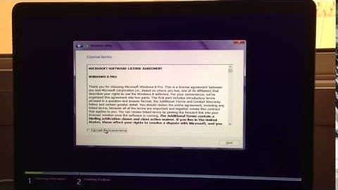 How to install windows 8 or 7 on a Mac via bootcamp using a USB
