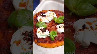Chilli Crisp Salami & Burrata Flatbread