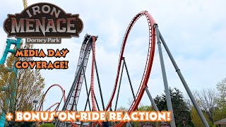 Iron Menace Review!  Dorney Park's First New Coaster in 19 Years!