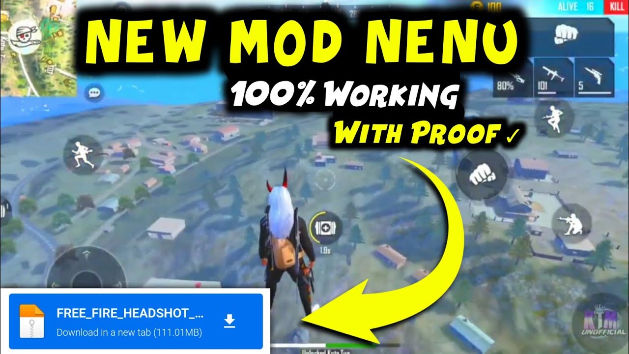 Free Fire And Free fire max New Mod Menu Free