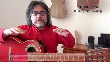Assessment on Skype is a most to really learn Paco de Lucia´s style / Ruben Diaz guitar lessons