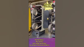 Keep up the pace, with industrial robots!#PolishingMachinePower #industrialrobots #roboticgrinding