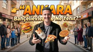 ANKARA BAHÇELİEVLER'DE NE YENİR? HMBRGR 8 DİL PİZZA ÇİĞKÖFTECİ BEY WAFFLE LEVENT