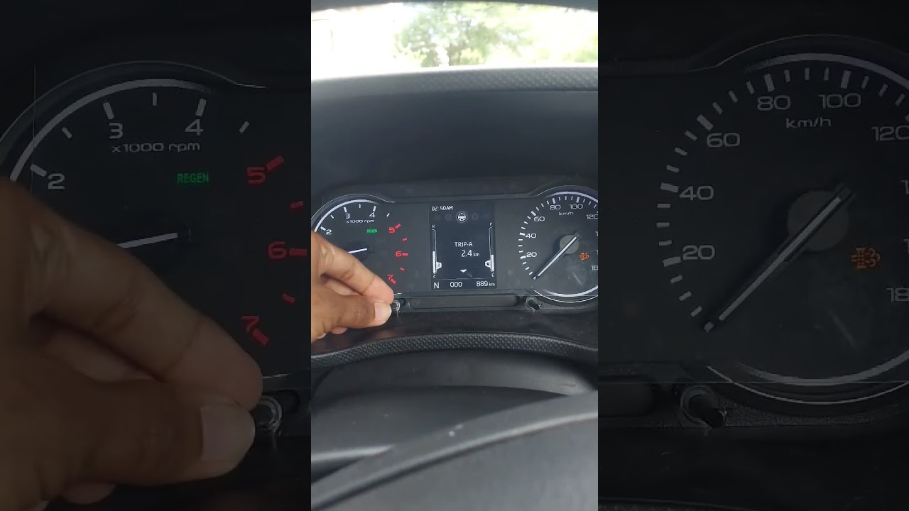 Regeneration sign in bolero neo DPF clogged