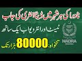 Nadra Jobs 2025 For Inter Based - How To Apply Online - Data Entry Executive - Step By Step Guide