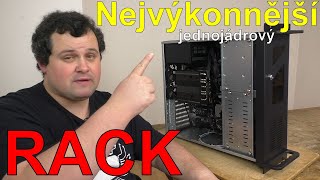 Nejvyšší jednojádrový výkon do Racku (Jak postavit počítač - server)