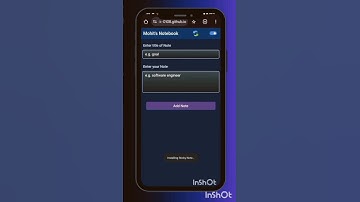 Sticky Notebook Using HTML, CSS & JavaScript | Web Dev Project #short #sticky-note