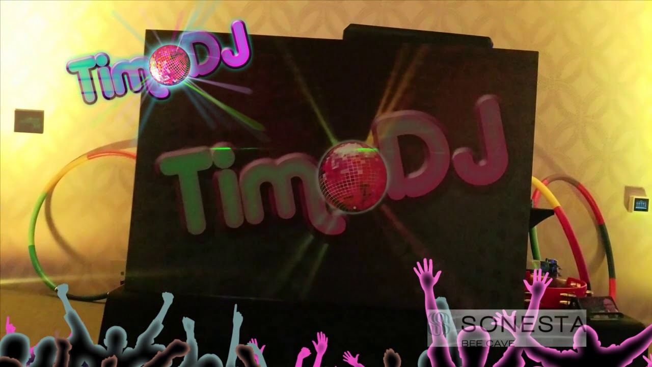 TimoDJ: Décor & Uplighting (#90) Bat Mitzvah (Sonesta Hotel - Bee Cave, TX)