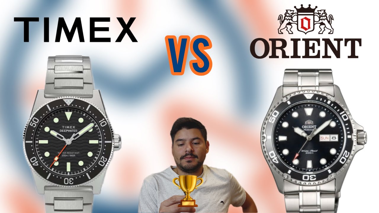 Timex vs Orient | mejor diver asequible 