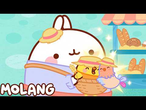 モラン＆ピウピウまとめ | Mother Hen | Funny cartoons | Molang 日本語