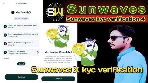 New KYC X Social Boost Sunwaves Today