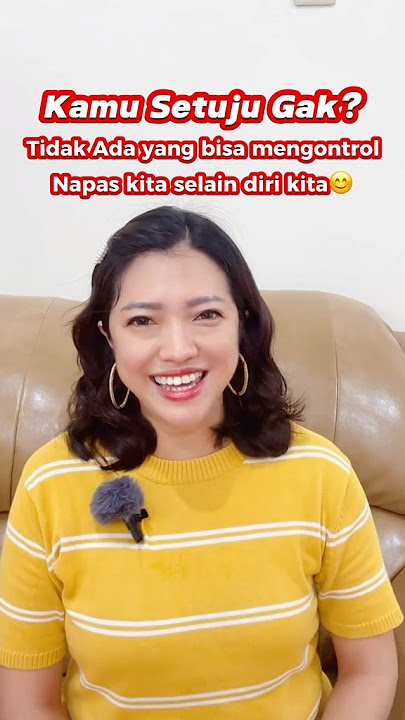 Kontrol Kecemasanmu dengan mengontrol Napas-mu🙏🏻😊✨ #edukasi #emosi #kontrol