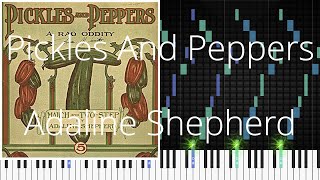 🎹 Pickles And Peppers, Adaline Shepherd, Synthesia Piano Tutorial