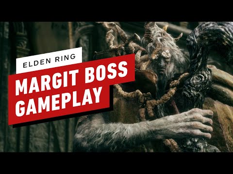 Elden Ring: Margit the Fell Omen Boss Gameplay (4K)