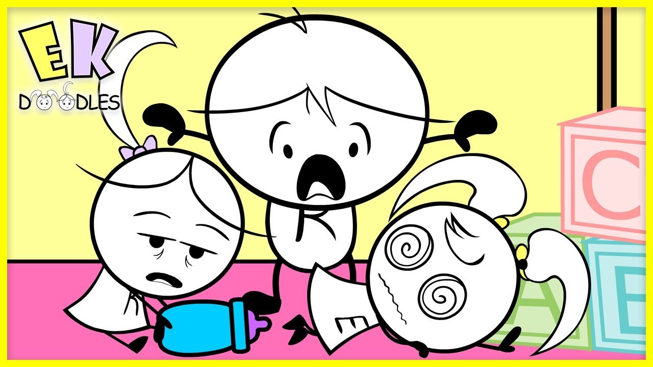 Ryan Babysits Twin Emma Kate Ek Doodles Funny Animation For Kids Youtube Ryan Babysits Twin Emma Kate Ek Doodles Funny Animation For Kids Youtube