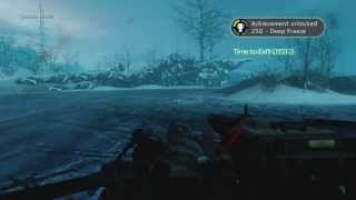 Cod Ghosts - How to unlock Deep Freeze Achievment