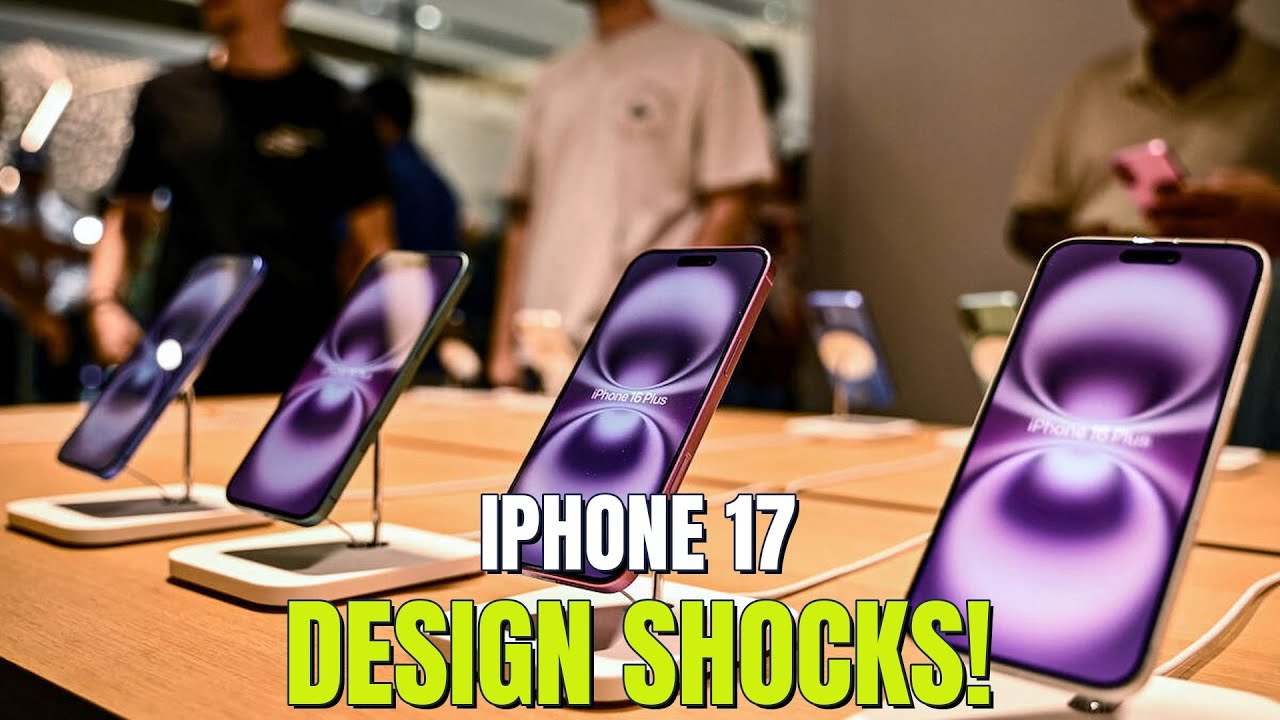 Apple iPhone 17 Leaks, Tariffs & Design Shocks!