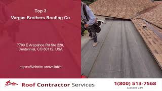 Top 3 Roofing Services in Greenwood Village CO