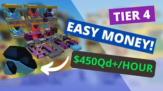 EASY MONEY IN TIER 4 (SIMPLE  OBSIDIAN CHARM SETUP) - ROBLOX Factory Simulator