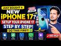 How to Setup New iPhone 17 | New iPhone Setup Kaise Kare (Step-by-Step Guide 2025 )
