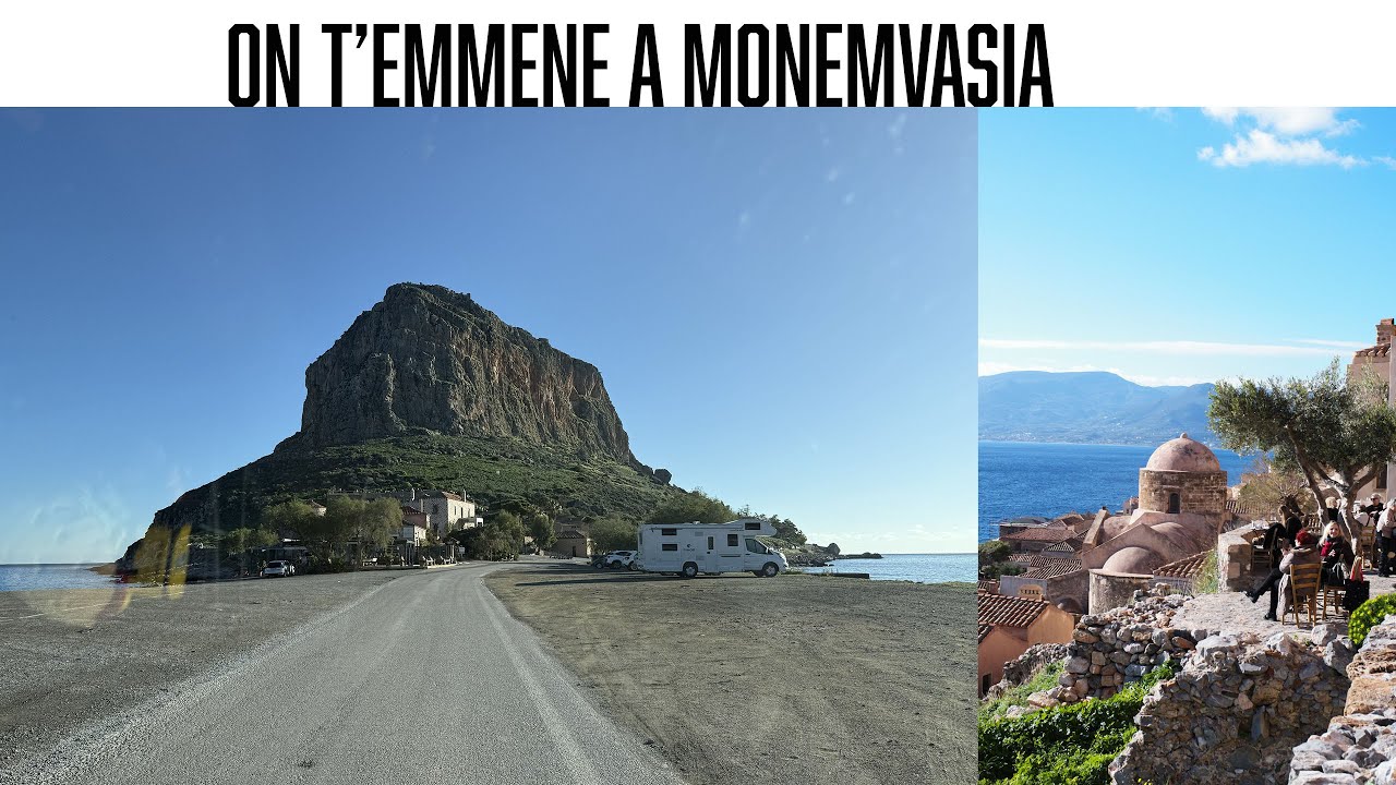 On t'emmène visiter Monemvassia