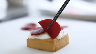 Chickpea Panelle With Hearty Beetroot And Straciatella