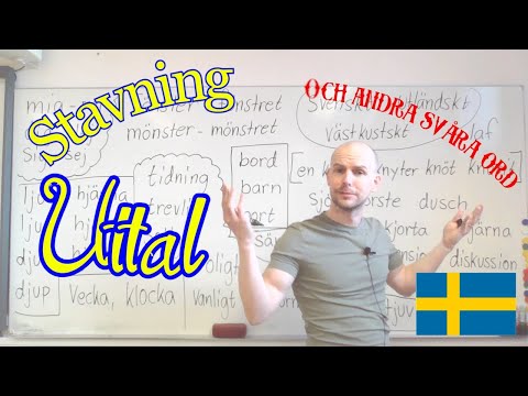 Stavning och uttal (uttalsproblem) SFI